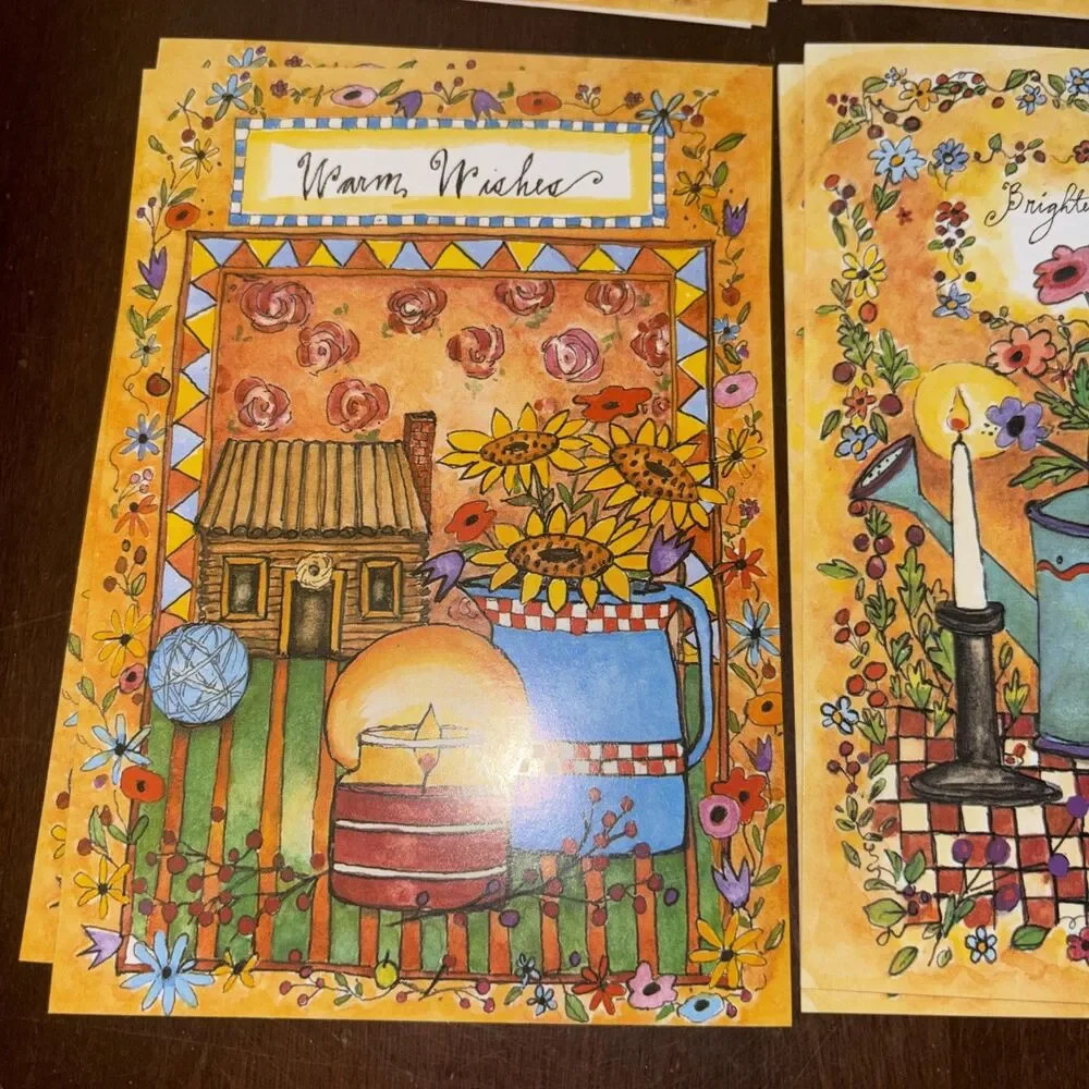 8 Nimble Product Country Greeting Cards- 0035, 0038, 0037 (Warm Wishes) , 0036